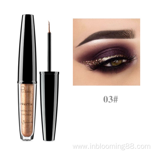 Glitter Waterproof Long Lasting Liquid Colored Eyeliner